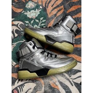 Patrick Ewing athletics 33 hi silver color basketball sneaker size 10.5